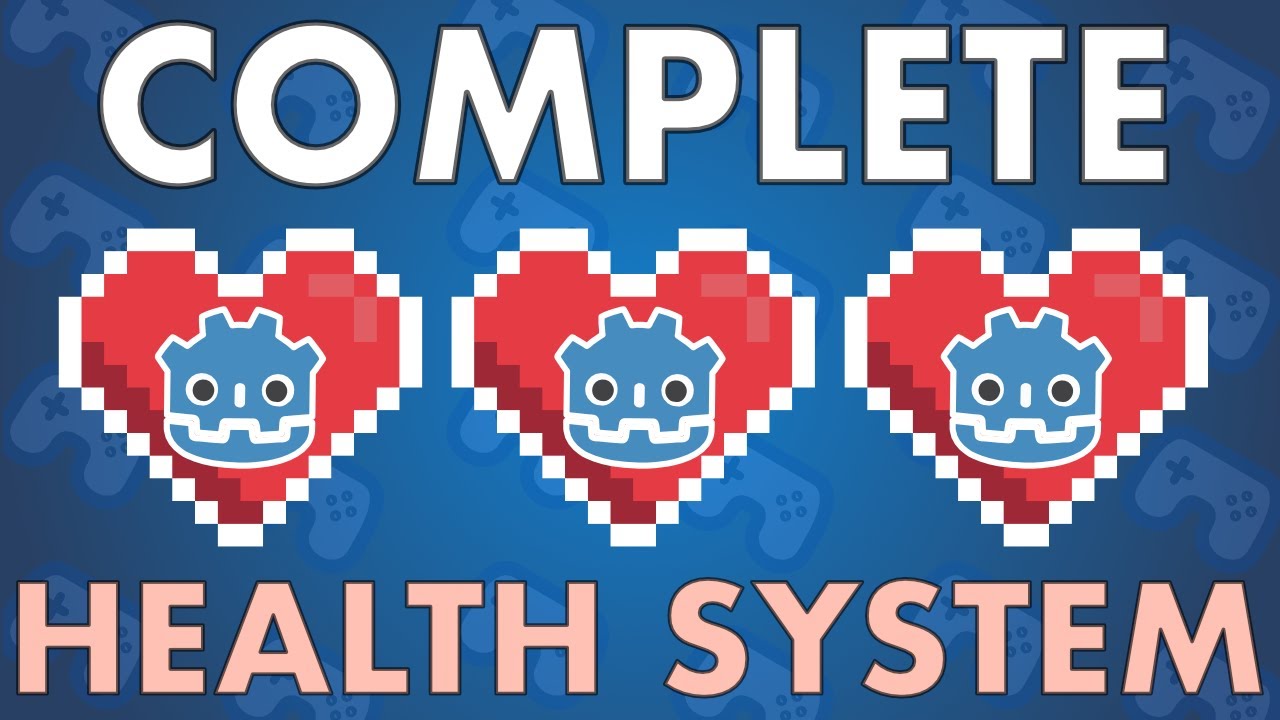 Creating Complete Health System in Godot